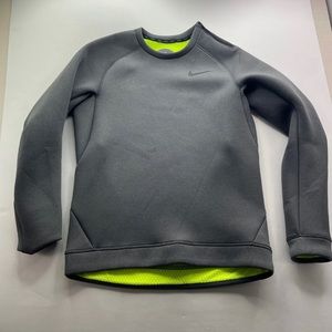 Men’s Nike Therma-Fit sweatshirt Sz M Grey